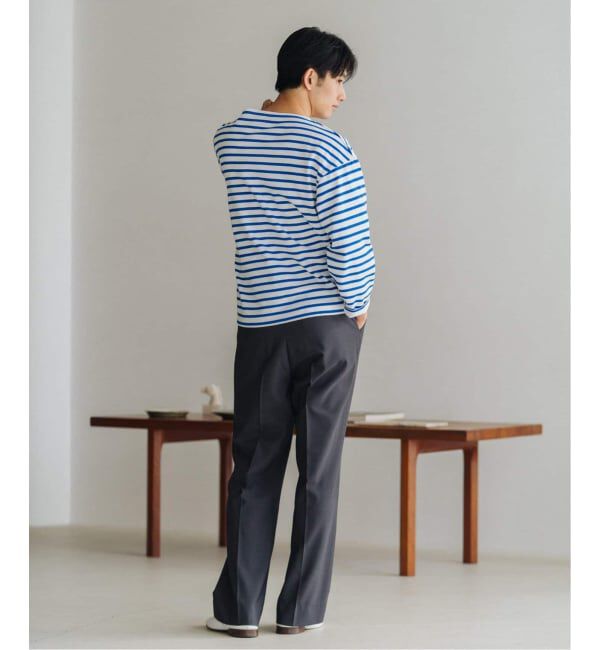 EDIFICE「《予約》SAINT JAMES(セントジェームス)  OUESSANT ルーズ (ボーダー)」|Tシャツ・カットソー|