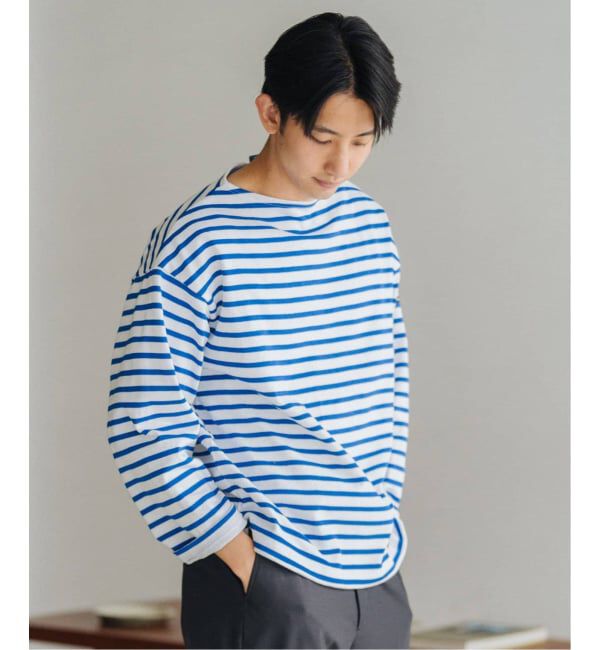 EDIFICE「《予約》SAINT JAMES(セントジェームス)  OUESSANT ルーズ (ボーダー)」|Tシャツ・カットソー|