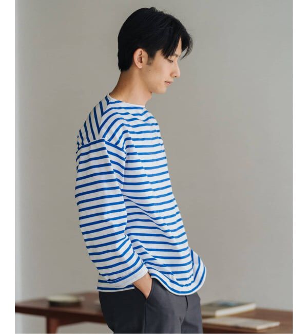 EDIFICE「《予約》SAINT JAMES(セントジェームス)  OUESSANT ルーズ (ボーダー)」|Tシャツ・カットソー|