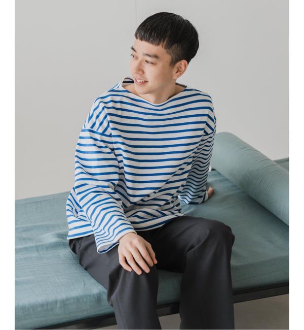 EDIFICE「《予約》SAINT JAMES(セントジェームス)  OUESSANT ルーズ (ボーダー)」|Tシャツ・カットソー|