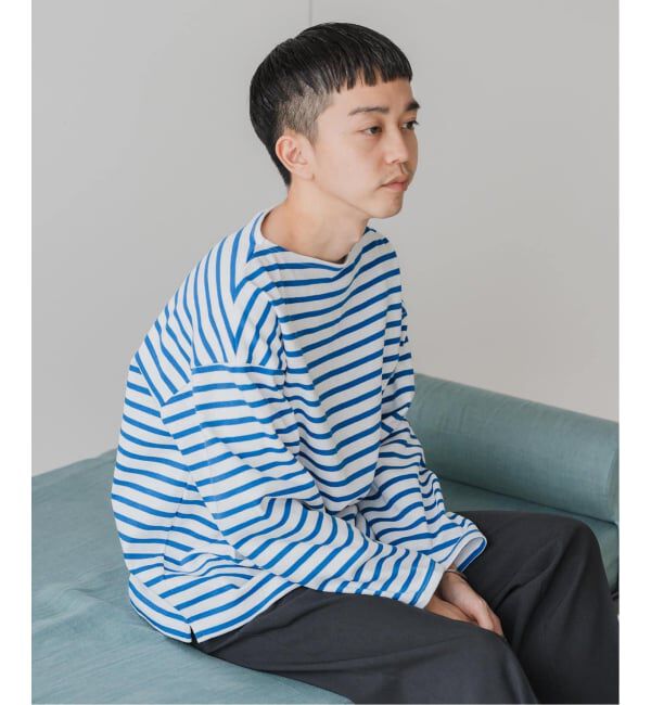 EDIFICE「《予約》SAINT JAMES(セントジェームス)  OUESSANT ルーズ (ボーダー)」|Tシャツ・カットソー|