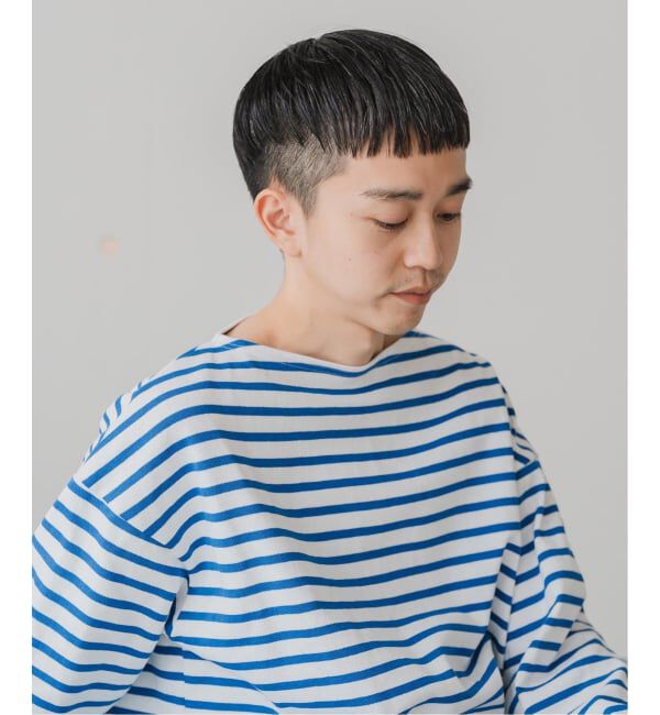 EDIFICE「《予約》SAINT JAMES(セントジェームス)  OUESSANT ルーズ (ボーダー)」|Tシャツ・カットソー|