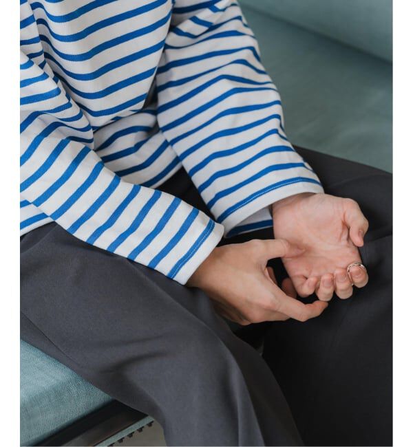 EDIFICE「《予約》SAINT JAMES(セントジェームス)  OUESSANT ルーズ (ボーダー)」|Tシャツ・カットソー|