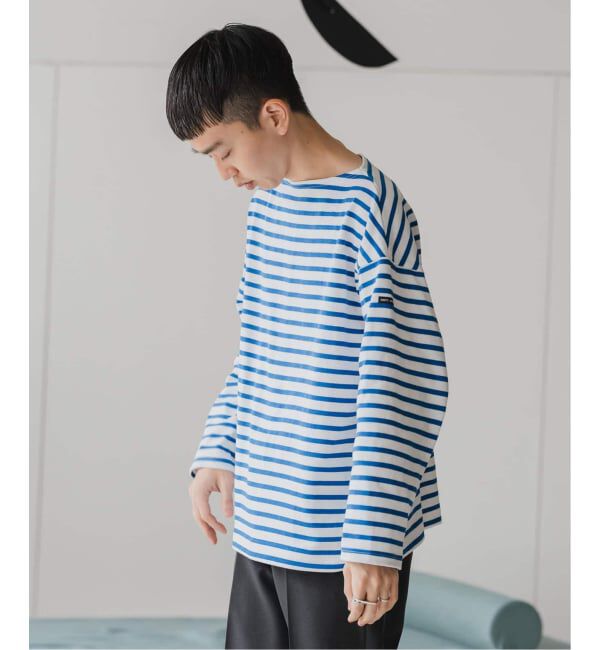 EDIFICE「《予約》SAINT JAMES(セントジェームス)  OUESSANT ルーズ (ボーダー)」|Tシャツ・カットソー|