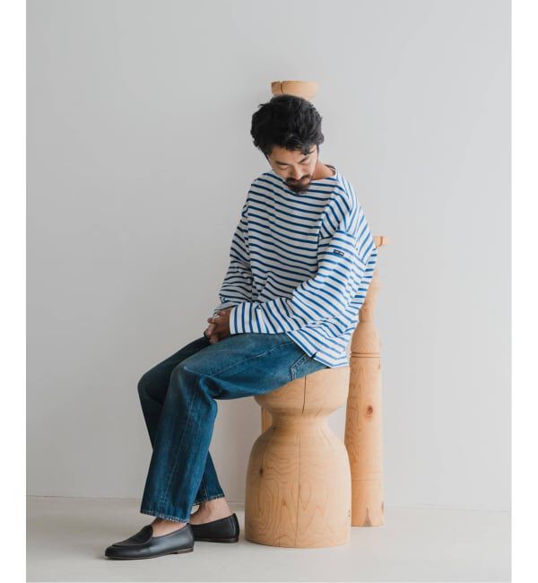 EDIFICE「《予約》SAINT JAMES(セントジェームス)  OUESSANT ルーズ (ボーダー)」|Tシャツ・カットソー|