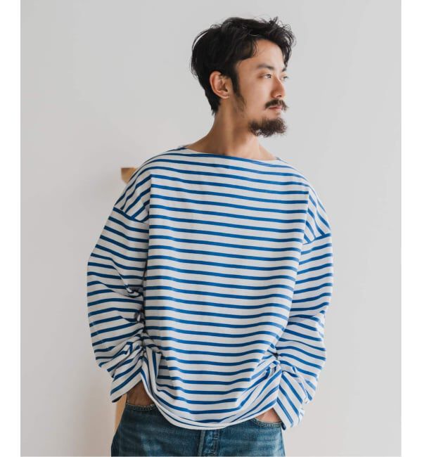 EDIFICE「《予約》SAINT JAMES(セントジェームス)  OUESSANT ルーズ (ボーダー)」|Tシャツ・カットソー|
