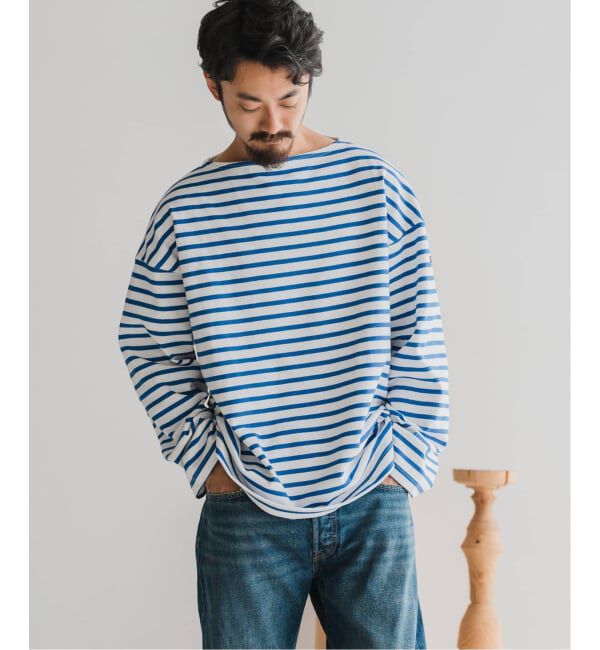 EDIFICE「《予約》SAINT JAMES(セントジェームス)  OUESSANT ルーズ (ボーダー)」|Tシャツ・カットソー|