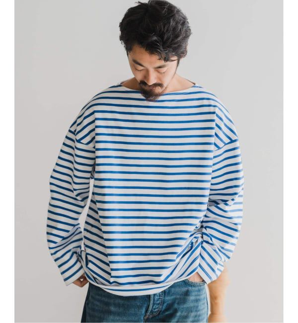 EDIFICE「《予約》SAINT JAMES(セントジェームス)  OUESSANT ルーズ (ボーダー)」|Tシャツ・カットソー|
