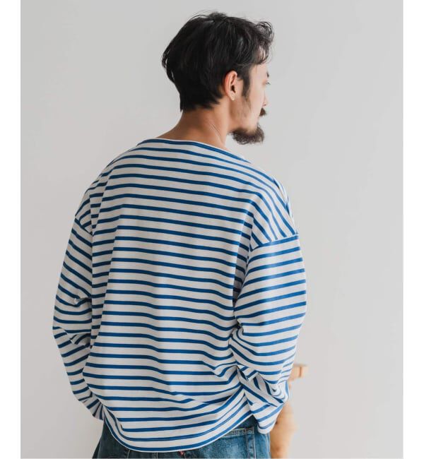 EDIFICE「《予約》SAINT JAMES(セントジェームス)  OUESSANT ルーズ (ボーダー)」|Tシャツ・カットソー|