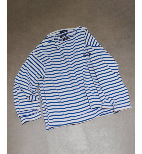 EDIFICE「《予約》SAINT JAMES(セントジェームス)  OUESSANT ルーズ (ボーダー)」|Tシャツ・カットソー|