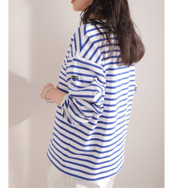 EDIFICE「《予約》SAINT JAMES(セントジェームス)  OUESSANT ルーズ (ボーダー)」|Tシャツ・カットソー|