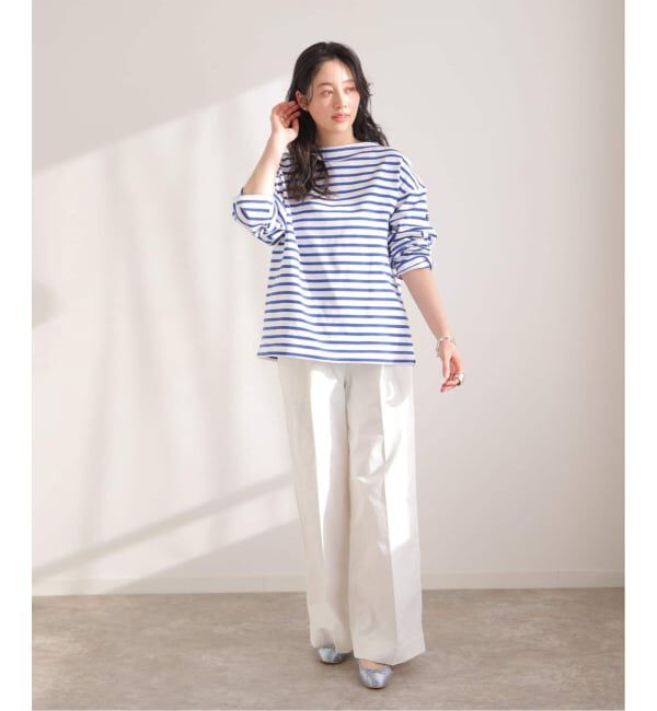 EDIFICE「《予約》SAINT JAMES(セントジェームス)  OUESSANT ルーズ (ボーダー)」|Tシャツ・カットソー|