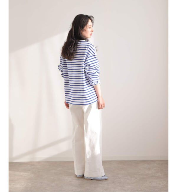 EDIFICE「《予約》SAINT JAMES(セントジェームス)  OUESSANT ルーズ (ボーダー)」|Tシャツ・カットソー|