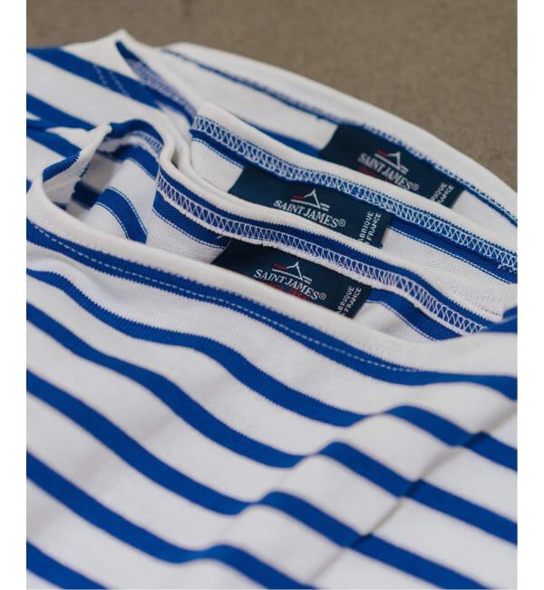 EDIFICE「《予約》SAINT JAMES(セントジェームス)  OUESSANT ルーズ (ボーダー)」|Tシャツ・カットソー|