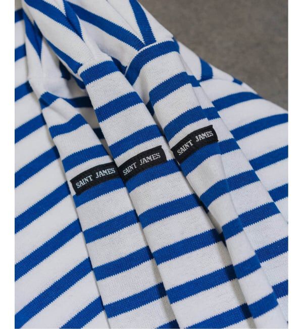EDIFICE「《予約》SAINT JAMES(セントジェームス)  OUESSANT ルーズ (ボーダー)」|Tシャツ・カットソー|