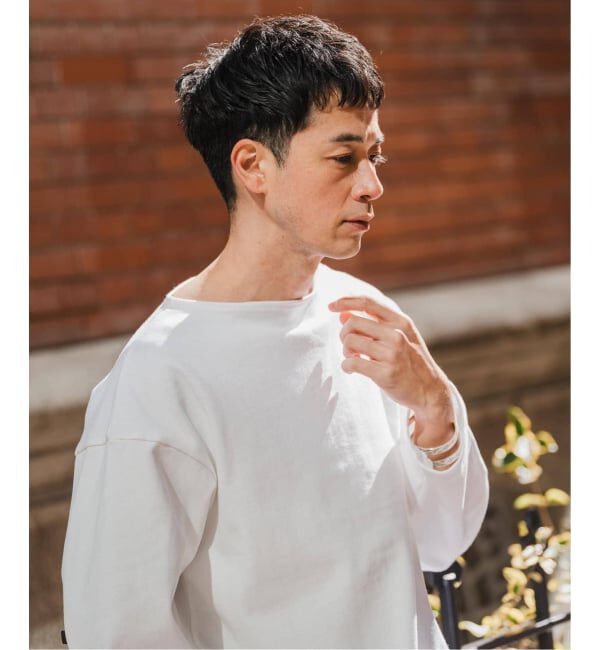 EDIFICE「《予約》SAINT JAMES(セントジェームス)  OUESSANT ルーズ (SOLID)」|Tシャツ・カットソー|