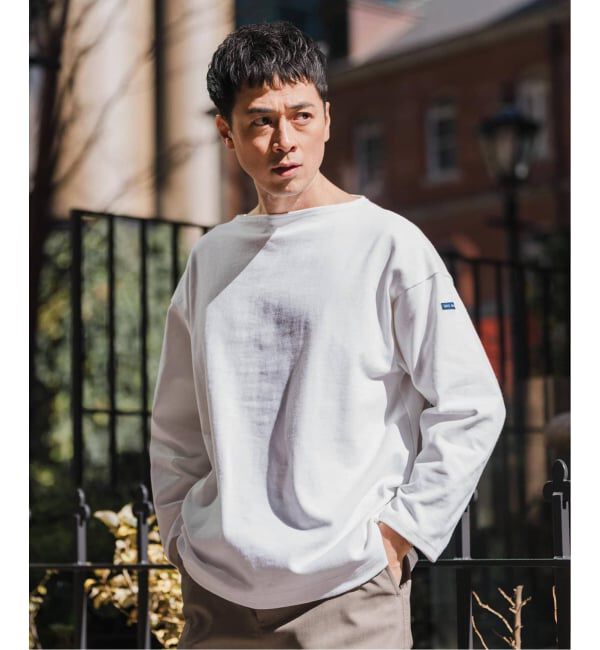 EDIFICE「《予約》SAINT JAMES(セントジェームス)  OUESSANT ルーズ (SOLID)」|Tシャツ・カットソー|