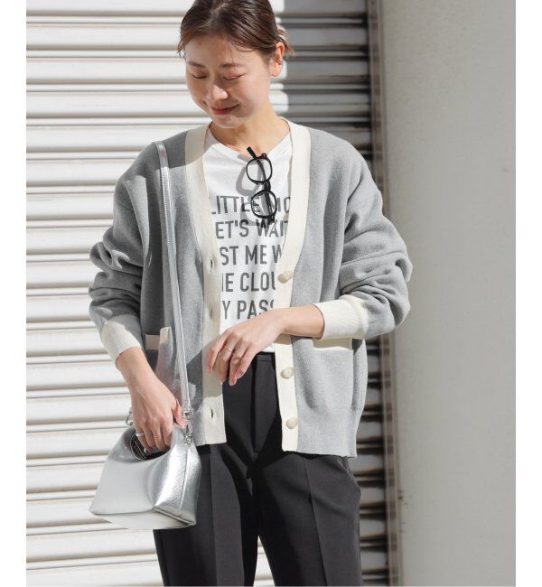 JOURNAL STANDARD relume「ダブルニットコントラストカーディガン」|カーディガン|