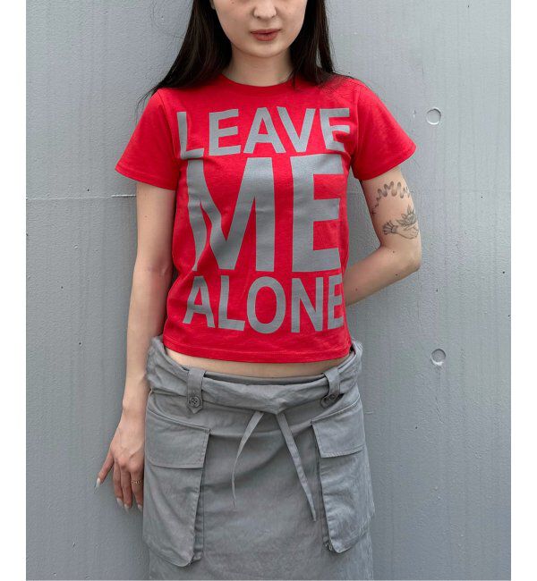 Oriens JOURNAL STANDARD「《追加2》ビッグロゴプリント TEE」|Tシャツ・カットソー|レッド