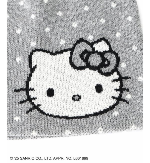 Oriens JOURNAL STANDARD「【HELLO KITTY&times;Oriens】ビーニー」|ニット帽|
