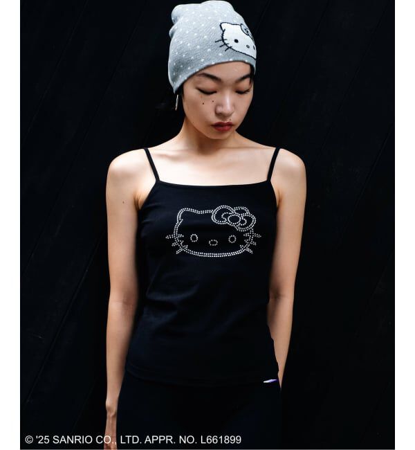 Oriens JOURNAL STANDARD「【HELLO KITTY&times;Oriens】ビーニー」|ニット帽|