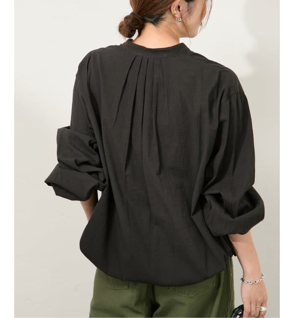 JOURNAL STANDARD「ボイルストライプフリルブラウス」|シャツ・ブラウス|