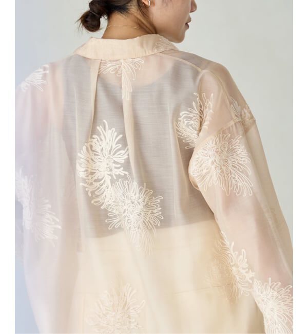 JOURNAL STANDARD「《追加予約》シアーレースビッグシャツ」|シャツ・ブラウス|