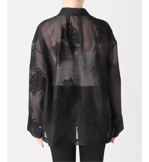 JOURNAL STANDARD「《追加予約》シアーレースビッグシャツ」|シャツ・ブラウス|