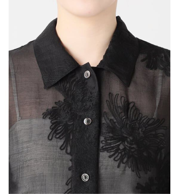 JOURNAL STANDARD「《追加予約》シアーレースビッグシャツ」|シャツ・ブラウス|