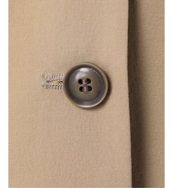 JOURNAL STANDARD「《予約》リネンナイロンストレッチフレアジャケット」|ノーカラージャケット|