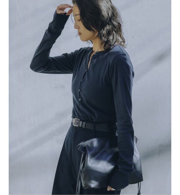 JOURNAL STANDARD「《追加予約2》【fedit】ヘンプコットンフライスヘンリー」|Tシャツ・カットソー|