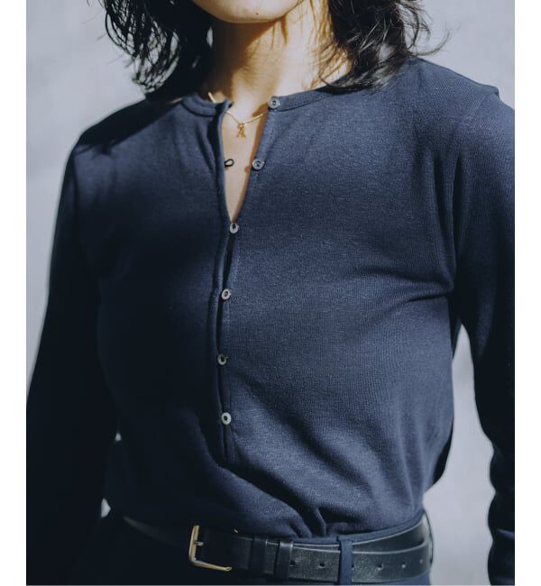 JOURNAL STANDARD「《追加予約2》【fedit】ヘンプコットンフライスヘンリー」|Tシャツ・カットソー|