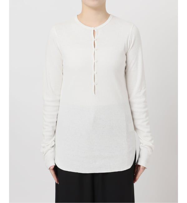 JOURNAL STANDARD「《追加予約2》【fedit】ヘンプコットンフライスヘンリー」|Tシャツ・カットソー|