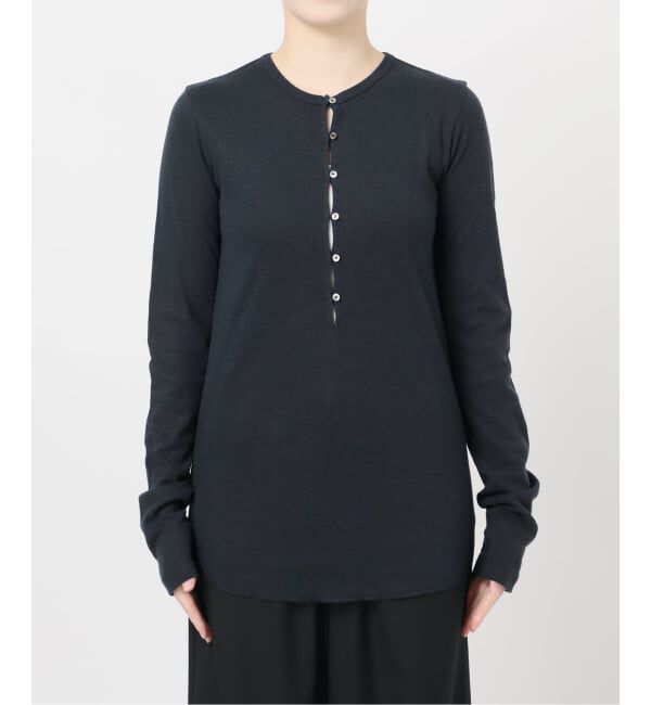 JOURNAL STANDARD「《追加予約2》【fedit】ヘンプコットンフライスヘンリー」|Tシャツ・カットソー|