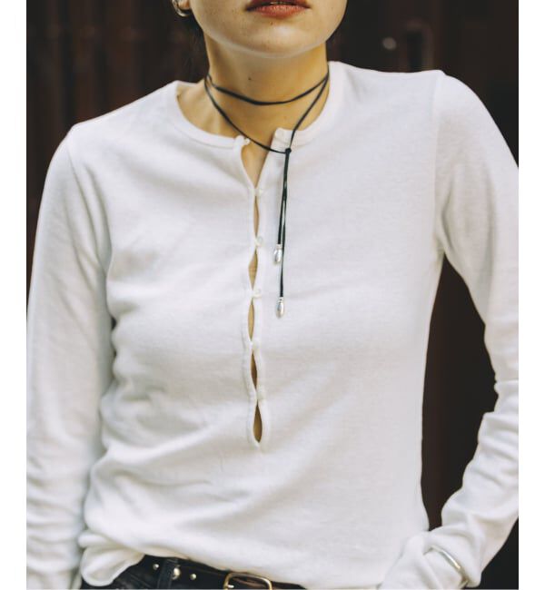 JOURNAL STANDARD「《追加予約2》【fedit】ヘンプコットンフライスヘンリー」|Tシャツ・カットソー|