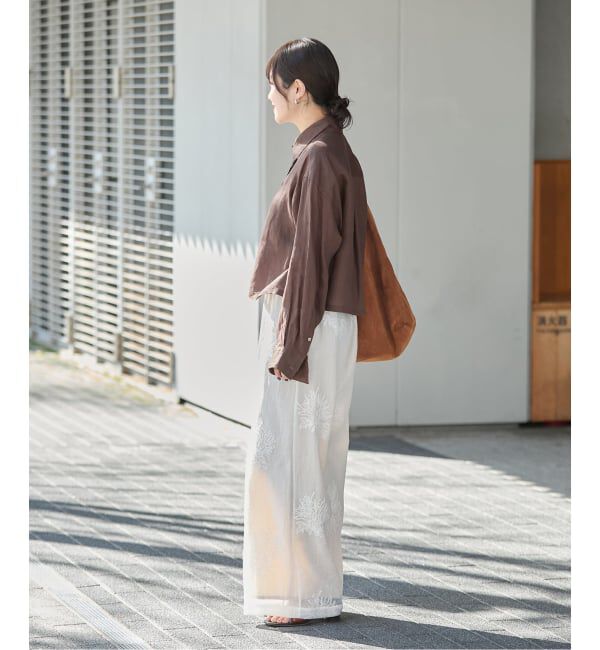 JOURNAL STANDARD「《予約》ゼフィールクロップドシャツ」|シャツ・ブラウス|