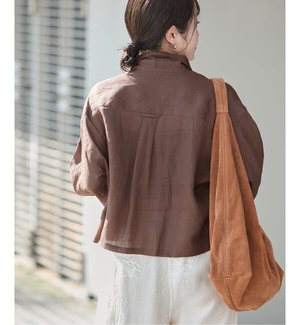 JOURNAL STANDARD「《予約》ゼフィールクロップドシャツ」|シャツ・ブラウス|