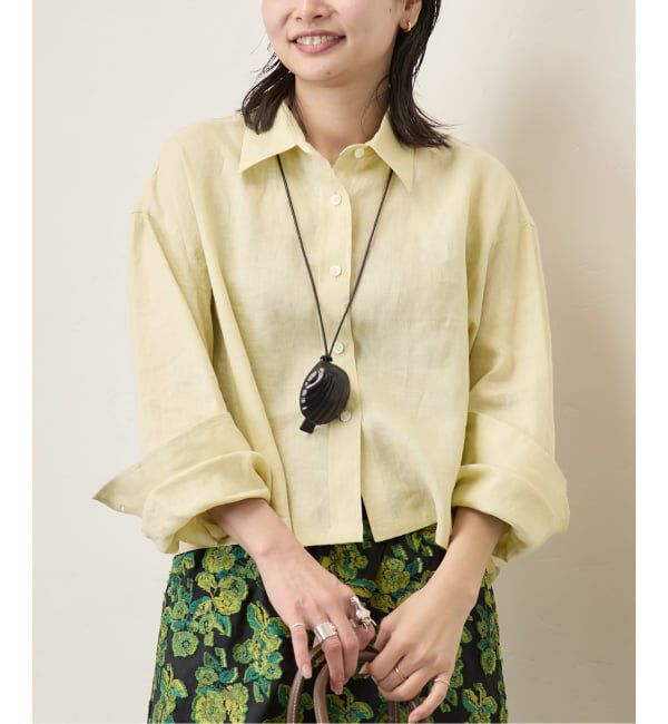 JOURNAL STANDARD「《予約》ゼフィールクロップドシャツ」|シャツ・ブラウス|