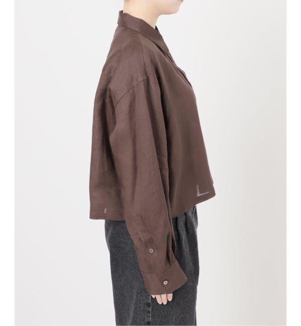 JOURNAL STANDARD「《予約》ゼフィールクロップドシャツ」|シャツ・ブラウス|