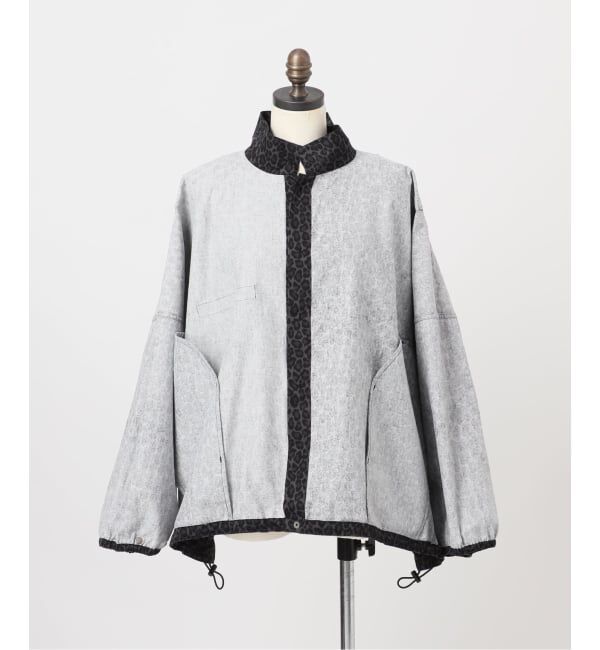 journal standard L'essage「《予約》別注【ILL ONE EIGHTY/イル ワンエイティ】LEOPARD ショートブルゾン」|ミリタリージャケット|