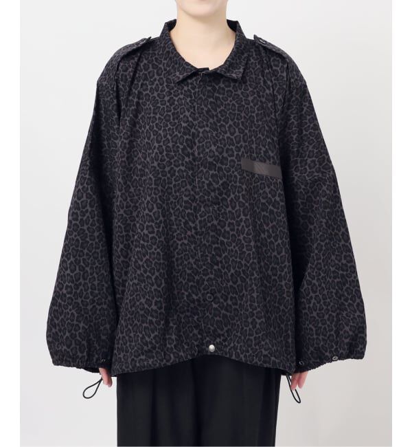 journal standard L'essage「《予約》別注【ILL ONE EIGHTY/イル ワンエイティ】LEOPARD ショートブルゾン」|ミリタリージャケット|