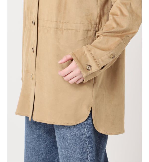 journal standard L'essage「《予約》【URBAN CODE/アーバンコード】 Faux Suede SH：シャツ」|シャツ・ブラウス|
