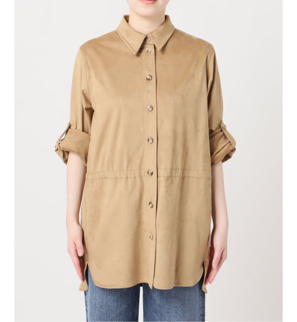journal standard L'essage「《予約》【URBAN CODE/アーバンコード】 Faux Suede SH：シャツ」|シャツ・ブラウス|