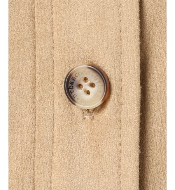 journal standard L'essage「《予約》【URBAN CODE/アーバンコード】 Faux Suede SH：シャツ」|シャツ・ブラウス|