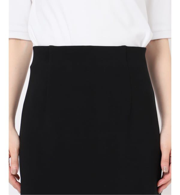 NOBLE「《追加》コンフォートジャージーライクタイトスカート」|スカート|