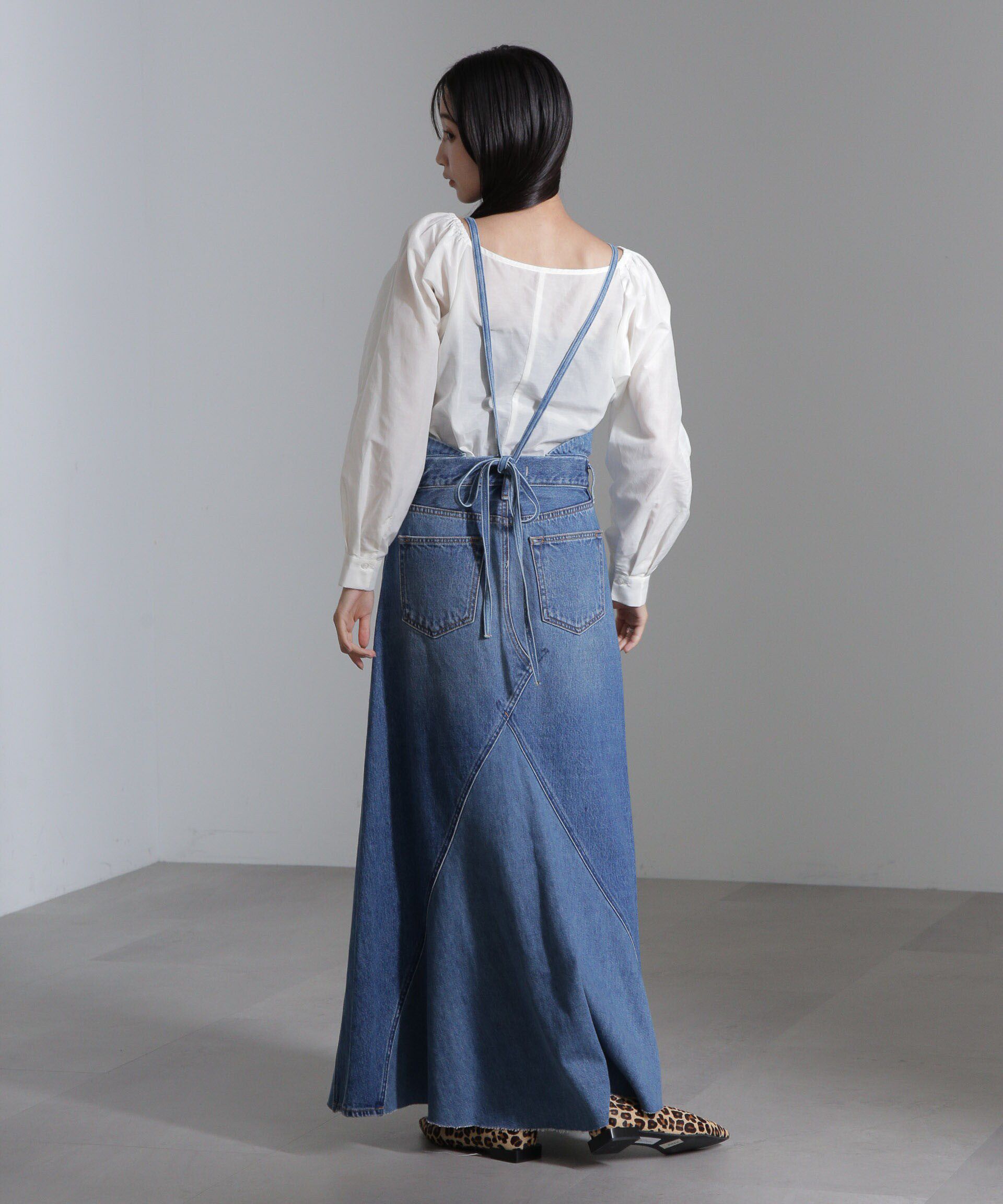 nano･universe「シルク混フロントフリルブラウス」|シャツ・ブラウス|