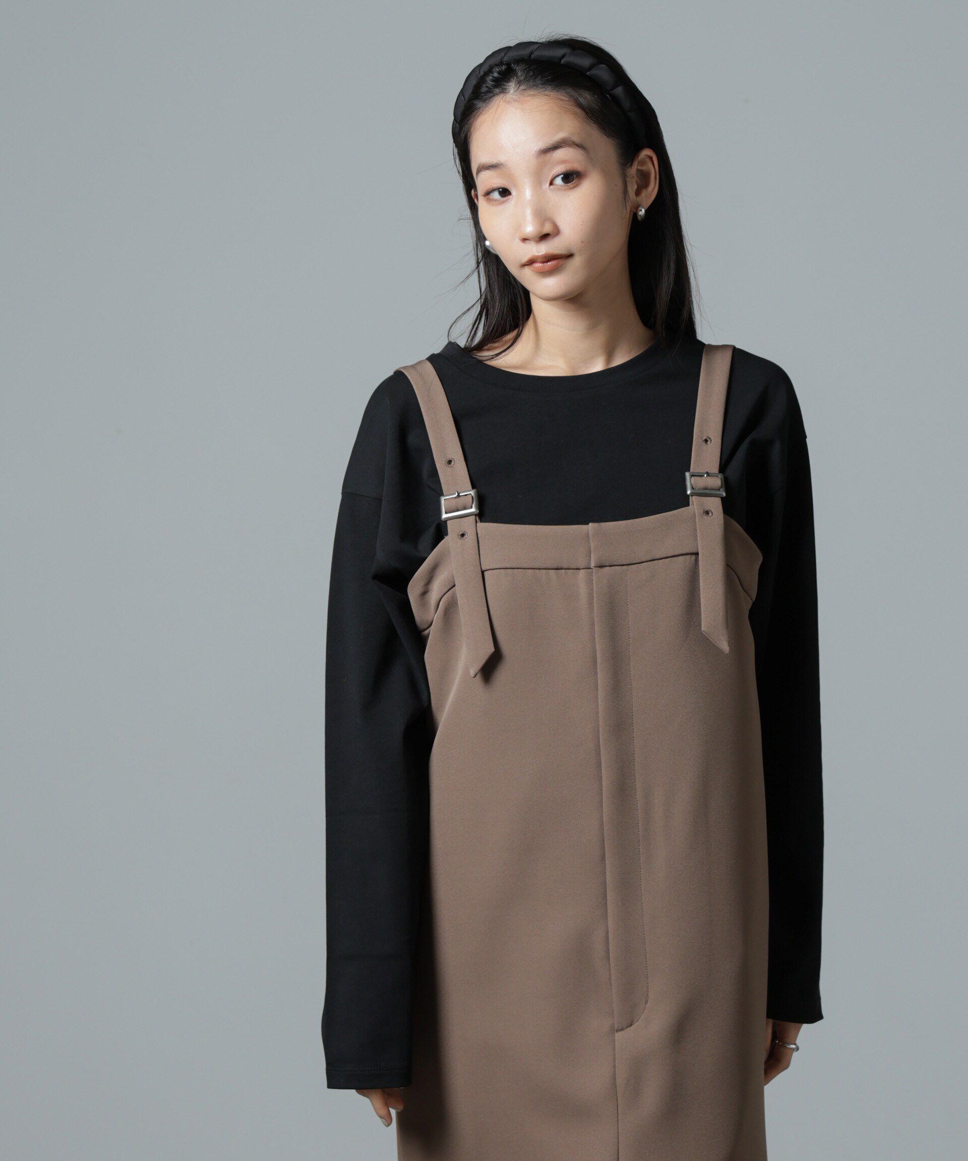 nano･universe「サイドスリットロングスリーブTシャツ」|Tシャツ・カットソー|