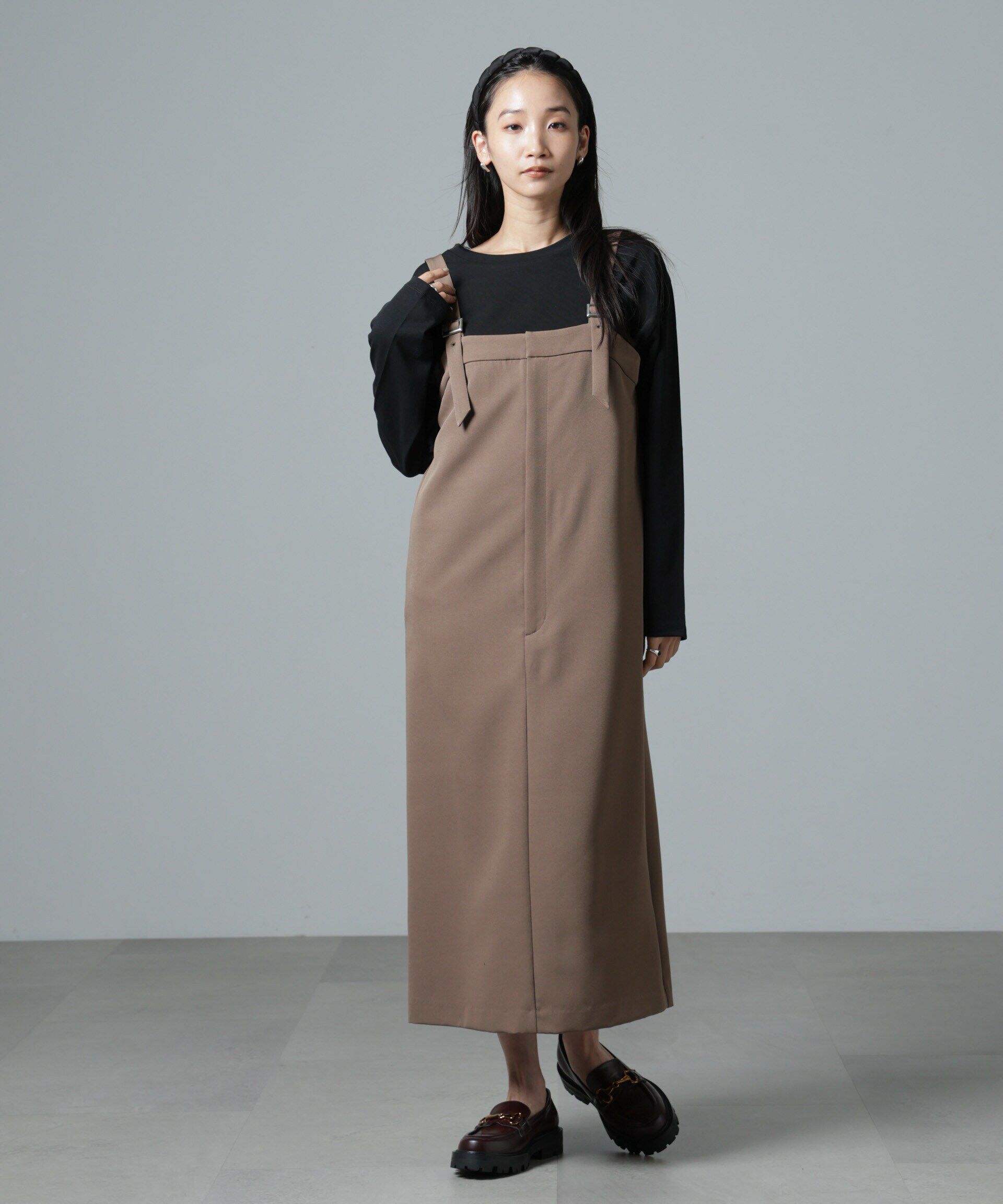 nano･universe「サイドスリットロングスリーブTシャツ」|Tシャツ・カットソー|