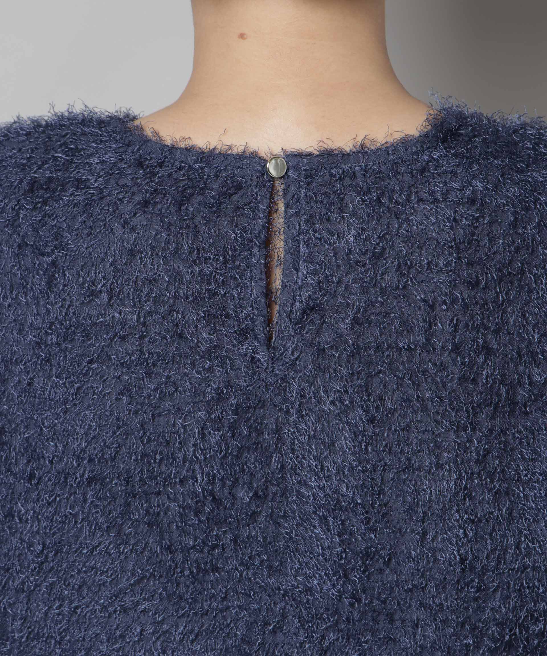 nano･universe「フリンジシフォンギャザーブラウス(セットアップ可)」|シャツ・ブラウス|