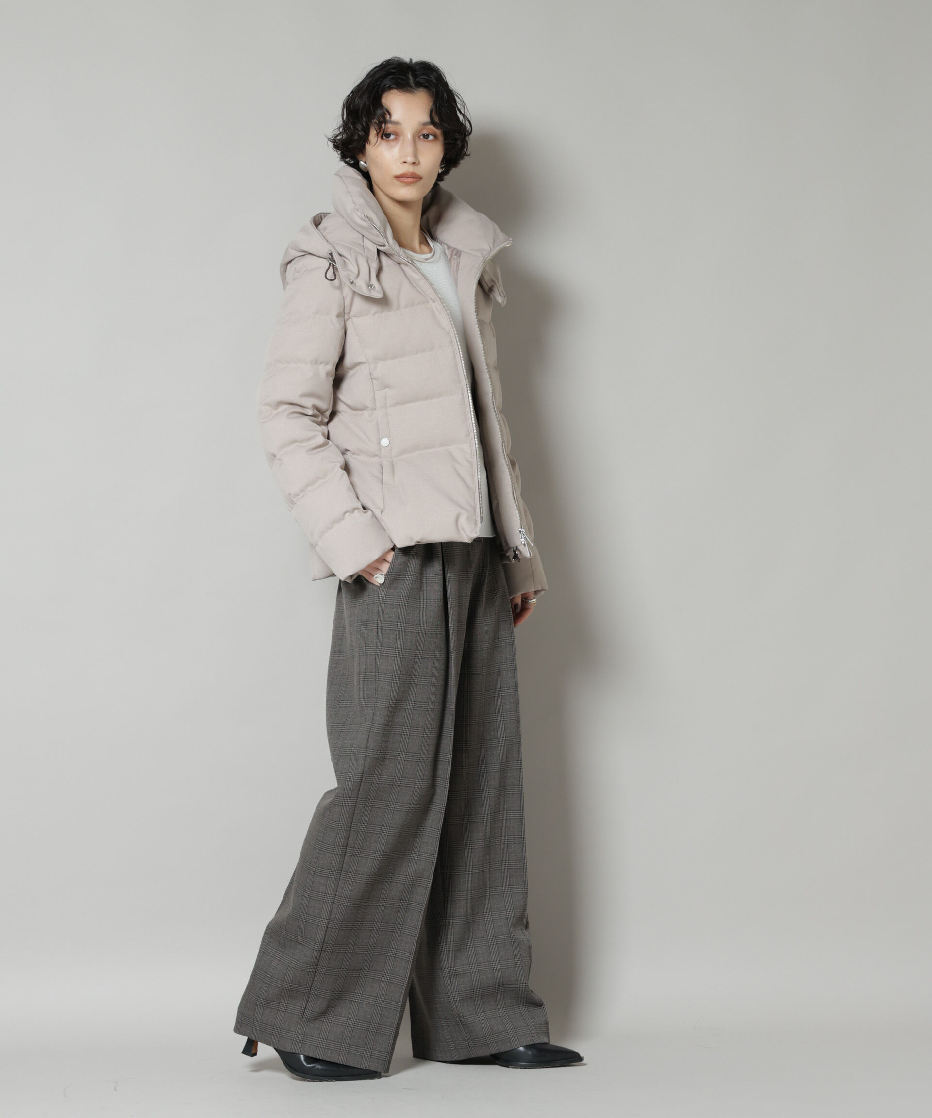 nano･universe「「西川ダウン(R)」サージショートダウン」|ダウン|